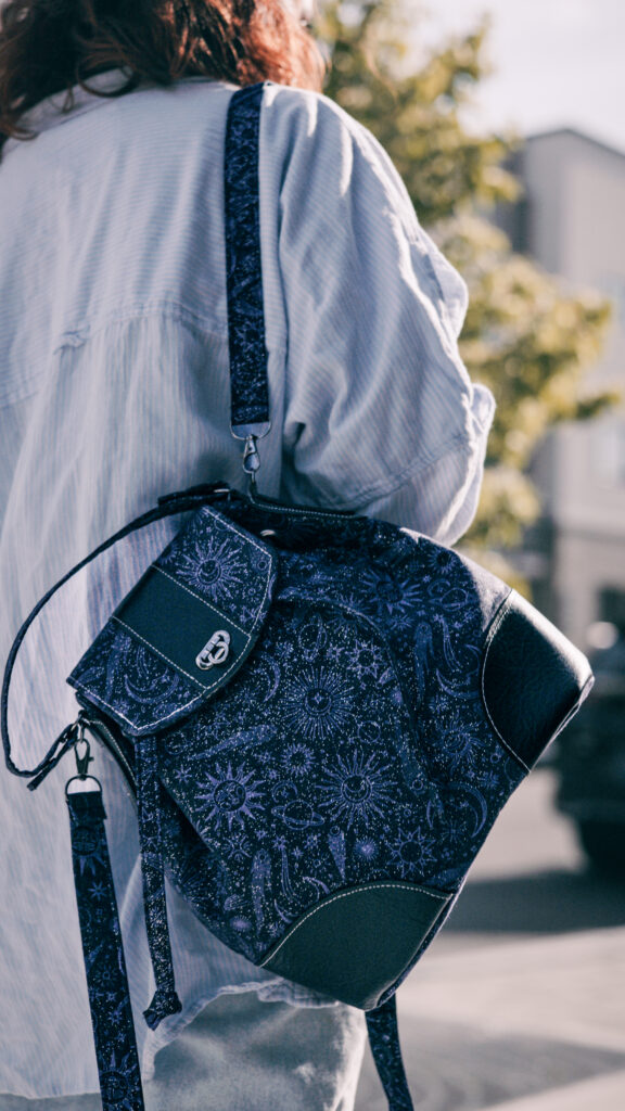 Astral Eclipse Convertible Bucket Bag